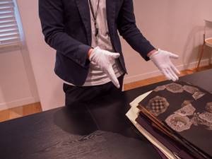 サービスの流れのレクチャー風景